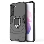 Coque Ring Armor pour Samsung Galaxy S23+ coque blindée support magnétique anneau noir