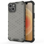 Coque nid d'abeille pour iPhone 14 coque hybride blindée noir