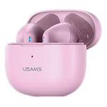 USAMS Casque Bluetooth 5.2 TWS NX10 Series Dual mic wireless rose/rose BHUNX03