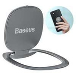 Support de téléphone support de bague auto-adhésif ultra-mince Baseus argent (SUYB-0S)