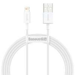 Baseus Superior Câble USB - Lightning 2,4A 1,5 m Blanc (CALYS-B02)
