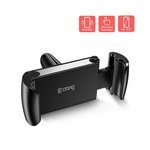 Support universel de voiture Crong pour téléphone 4"-6.5" Noir