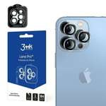 3mk Protection d'objectif Pro iPhone 13 Pro /13 Pro Max Protection d'objectif d'appareil photo avec cadre de montage 1pc.