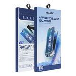 Szkło Hartowane 6D Pro Veason Easy-Install Glass + Aplikator - do Iphone 12 Pro Max czarny