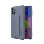 Wozinsky Kickstand Case silicone stand cover pour Samsung Galaxy M51 bleu