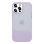 Housse Kingxbar Plain Series pour iPhone 13 Pro Max housse en silicone violet