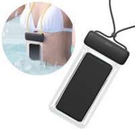Coque de protection étanche universelle Baseus (max 7.2``) pour piscine au bord de l&#39;eau IPX8 noir (ACFSD-DG1)