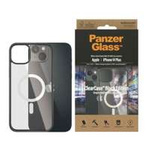 PanzerGlass ClearCase MagSafe iPhone 14 Plus 6,7" Antibakteriell schwarz/schwarz 0415