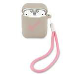 Coque GUESS Apple AirPods Cover Silicone Vintage GUACA2LSVSGP Grey Pink Case
