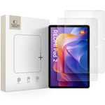 SZKŁO HARTOWANE TECH-PROTECT GLASS FIT+ 2-PACK XIAOMI REDMI PAD 2 / SE 11.0 CLEAR