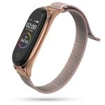Bracelet TECH-PROTECT Xiaomi Mi Band 5 Nylon Rose Gold Pink
