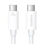 Baseus CB000068 USB-C - Câble USB-C 240W PD 8K 60Hz 1m - blanc