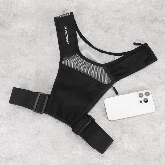 Wozinsky WKDB1 reflektierende Laufweste – schwarz