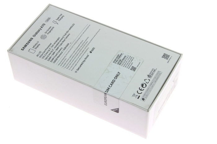 SAMSUNG Galaxy A70 caso blu