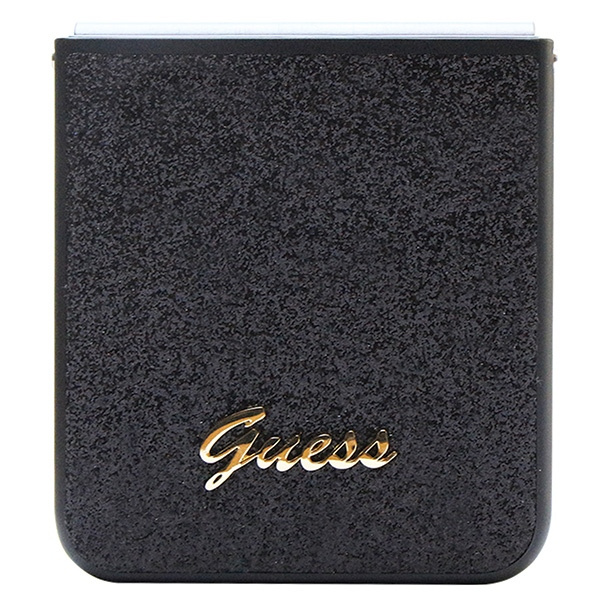 Coque Guess GUHCZF5HGGSHK F731 Galaxy Z Flip5 noir/noircase Glitter Script Case