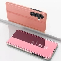 Clear View Case für Samsung Galaxy A36 Cover mit Klappdeckel - Rosa