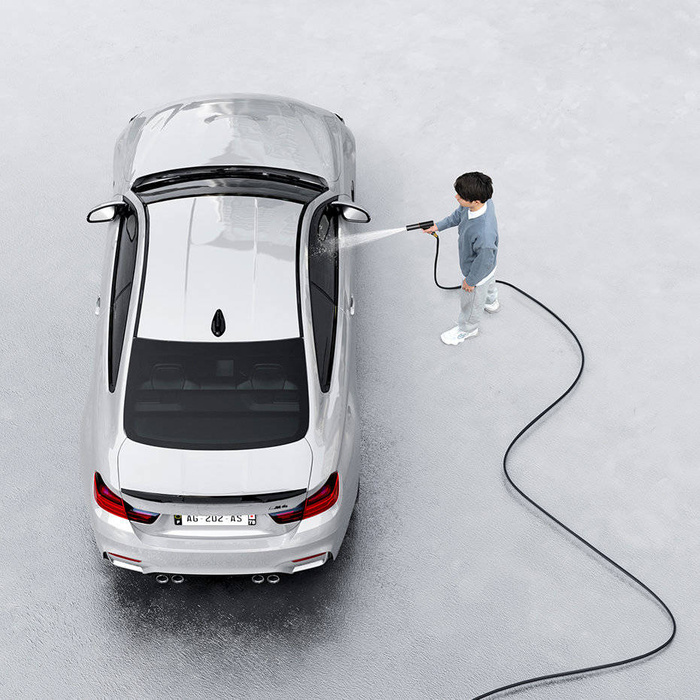 Mycí pistole Baseus Baseus - sprinkler, myčka 7,5 m - černá (GF5)