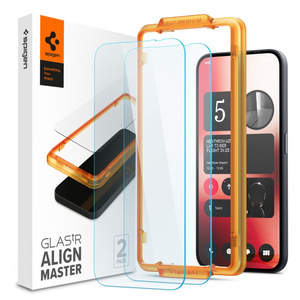 Tempered Glass Spigen ALM GLAS.TR 2-PACK NOTHING PHONE 2A CLEAR