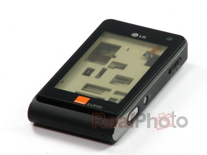 LG KU990 KU990i Viewty Teljes eredeti B fokozatú fekete színben