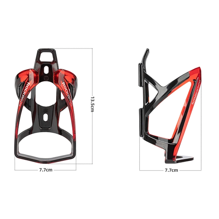 Rockbros FK338 Fahrradhalter für Wasserflasche – Schwarz und Rot