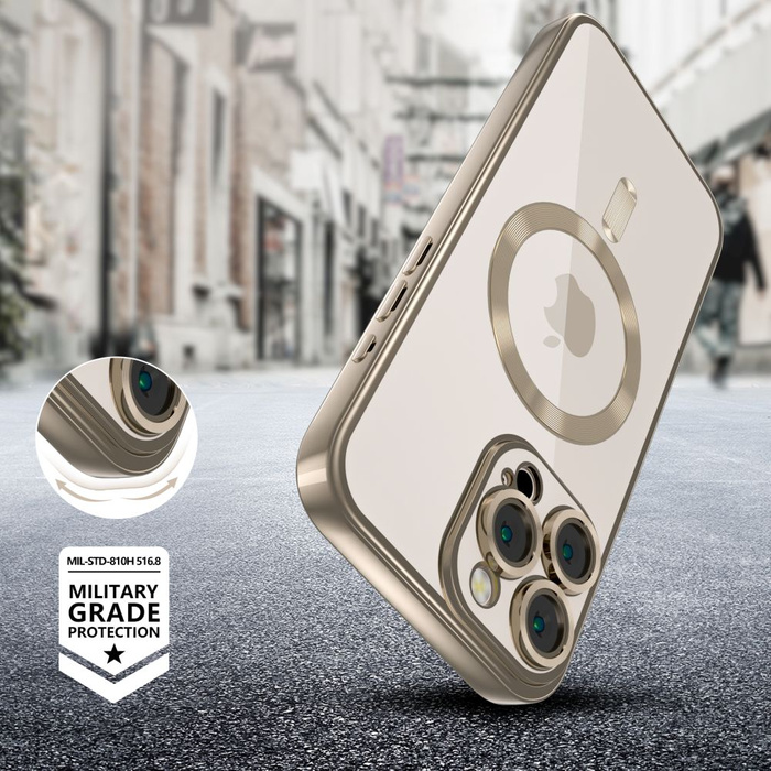 ETUI TECH-PROTECT MAGFLEX MAGSAFE IPHONE 16 PRO MAX SHINY DESERT