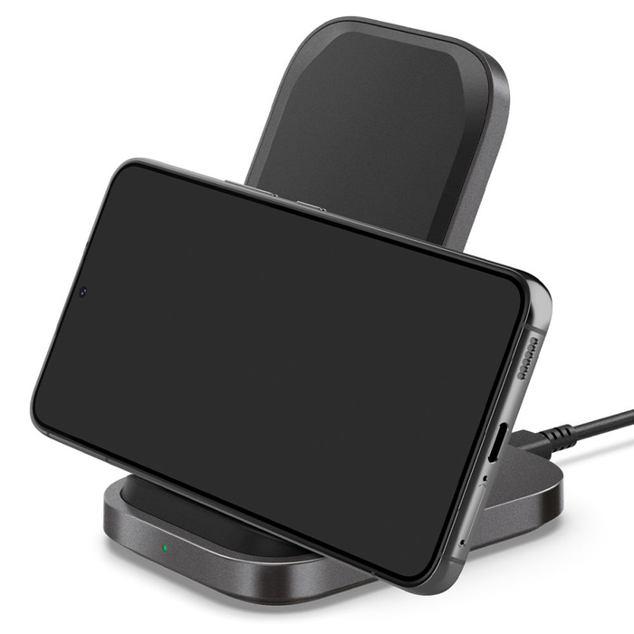 Ladergerät Wireless Spigen Pf2102 ARCfeld Wireless-Ladegerät 15w Schwarz