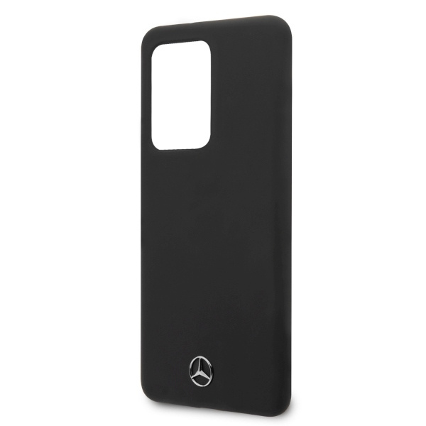 Puzdro MERCEDES Samsung Galaxy S20 Ultra Silicone Line Black Case