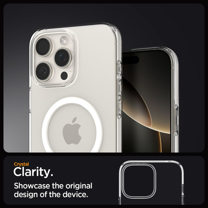 Spigen Liquid Crystal Mag MagSafe IPhone 16 PRO MAX CLEAR