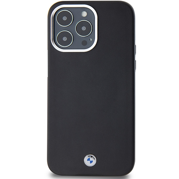 Cover Bmw Bmhmp15x23pufwk IPhone 15 Pro Max 6,7 "nero/nero Signature Avvolto in metallo MagSafe Case