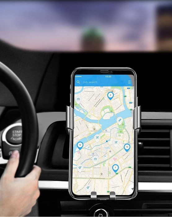 Ugreen gravity phone holder for air outlet gray (50564)