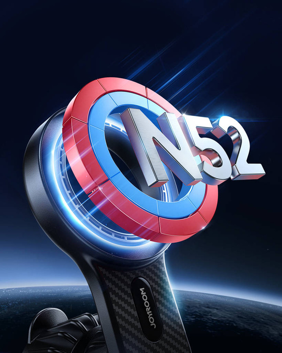 Magnetický držák do auta pro iPhone s MagSafe Joyroom JR-ZS355 - černý