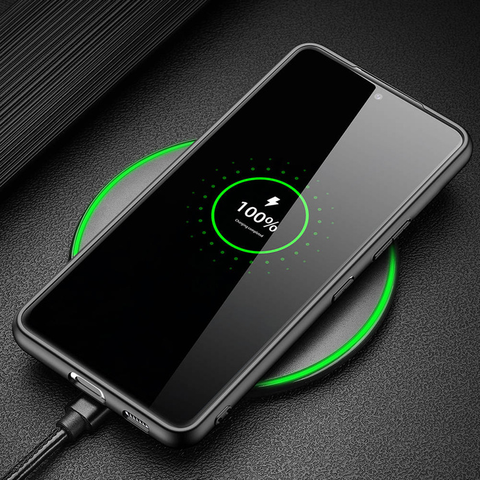 Dux Ducis Fino Telefontok nejlon anyagból készült Samsung Galaxy S22 + (S22 Plus) kék