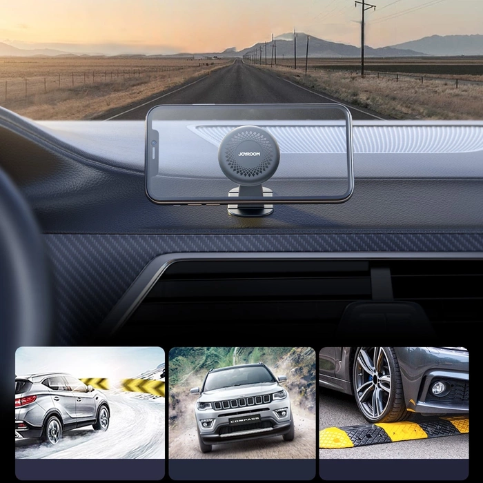 Porta telefono magnetico da cabina Joyroom JR-ZS356 - grigio scuro