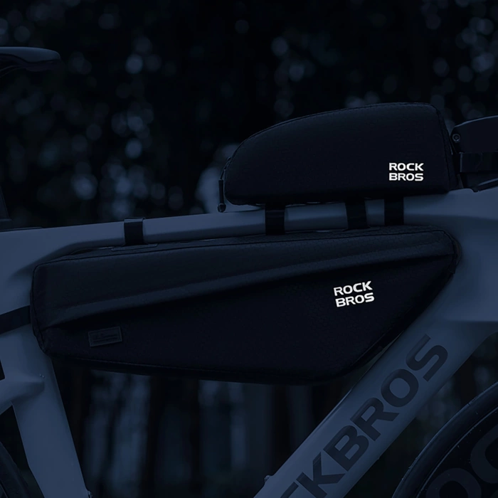 Rockbros Fahrradtasche für Rahmen Unter Oberrohr 2.9l - Schwarz