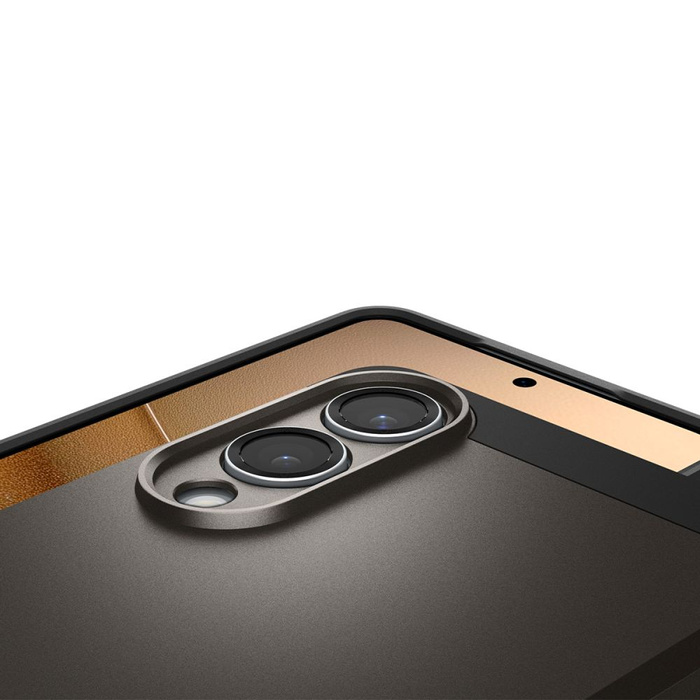 Coque Spigen Tough Armor MagSafe Galaxy S25 Edge Gunmetal