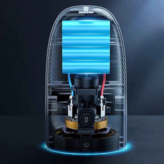 Aspirateur de voiture Baseus AP02 6000Pa - noir