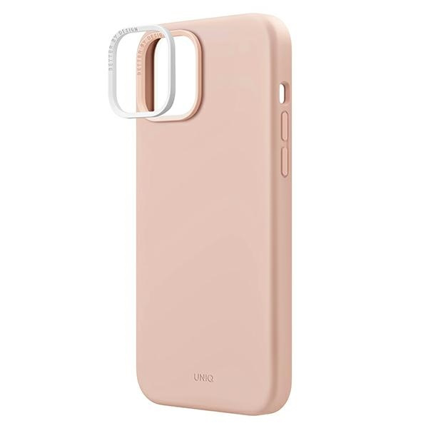 UNIQ hülle Lino iPhone 14 Plus 6,7" rosa/rosa