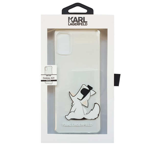 Coque KARL LAGERFELD Samsung Galaxy A31 Choupette Fun Clear Case