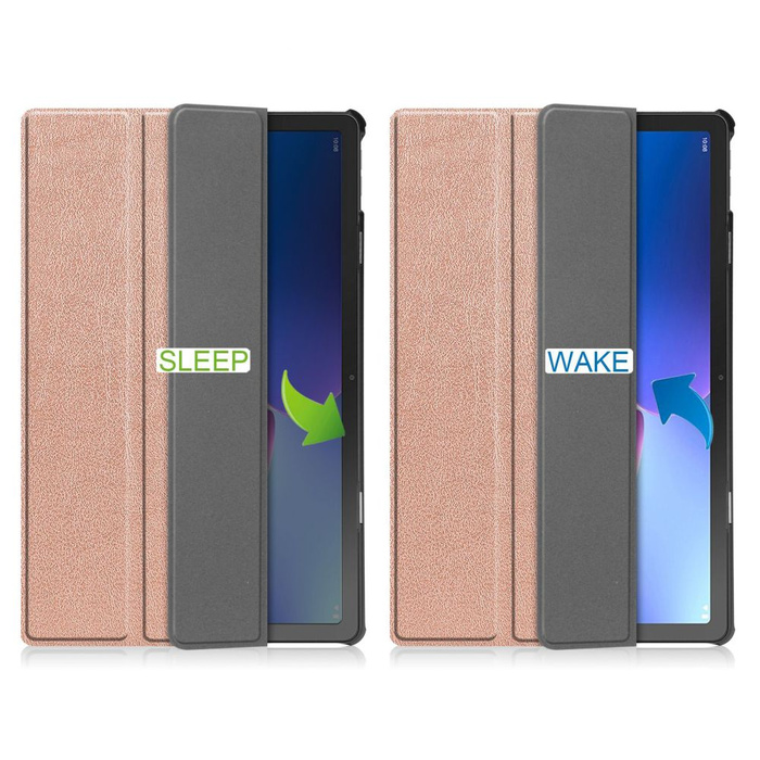 Hülle TECH-PROTECT SMARTCase LENOVO TAB M10 PLUS 10.6 3. GEN ROSE GOLD
