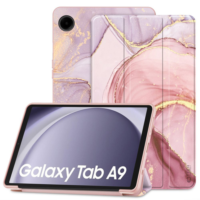 Case Tech-protect Smartcase Galaxy Tab A9 8.7 X110 / X115 Marble