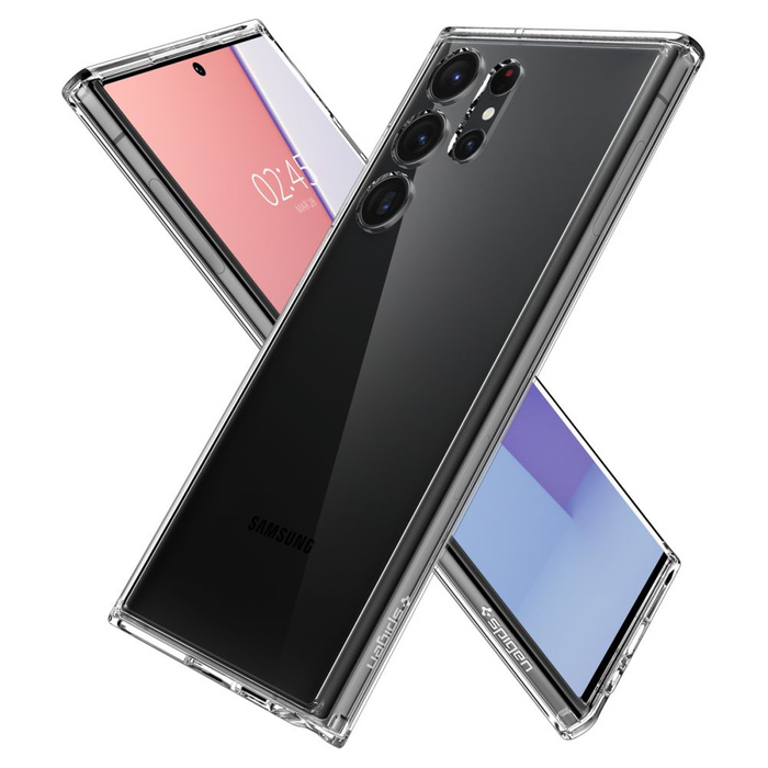 Cover Spigen Ultra Hybrid Galaxy S23 Ultra Crystal Clear Case