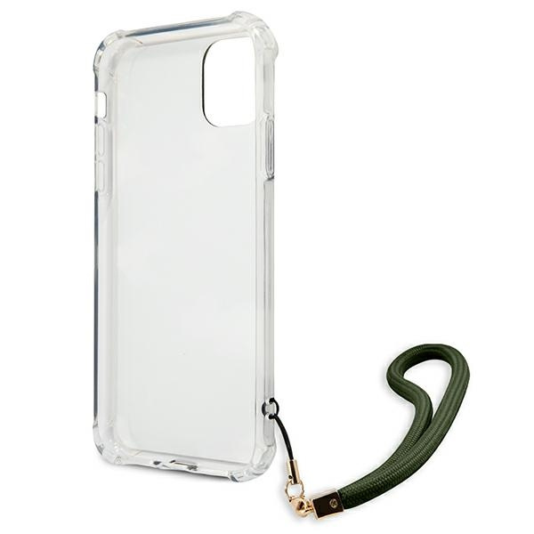 Case Guess GUHCN61KSARKA iPhone 11 6.1 "green / khaki hardcase Camo Collection CASE