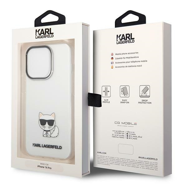 Case KARL LAGERFELD Apple iPhone 14 Pro Max Choupette Body Clear Hardcase