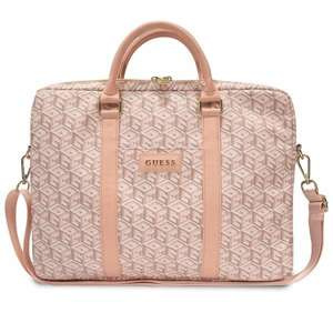 Guess Bag GUCB15HGCFSEP 16" pink/pink GCube Stripes