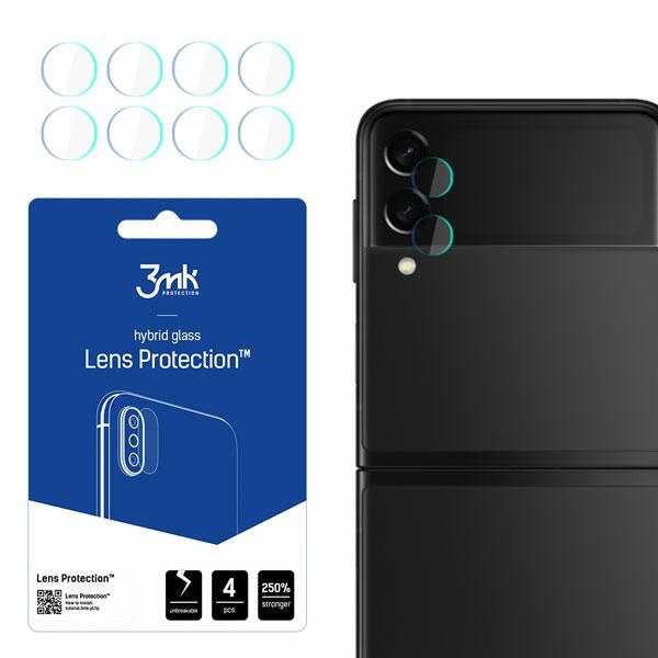 3mk Protection de l'objectif de l'appareil photo Sam Z Flip 3 5G 4pcs