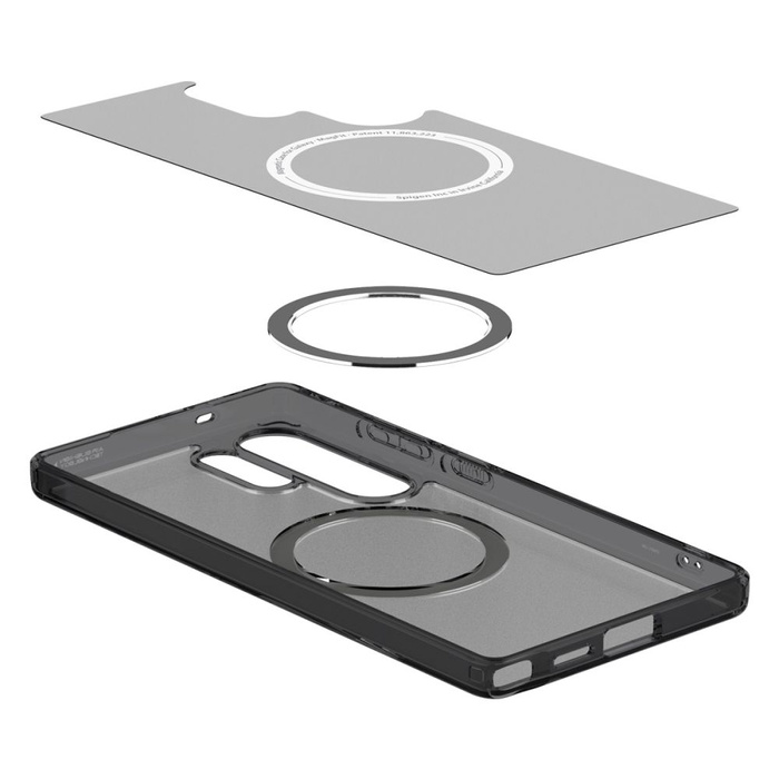 Spigen Ultra Hybrid Mag MagSafe GALAXY S25 ULTRA FROST SCHWARZ