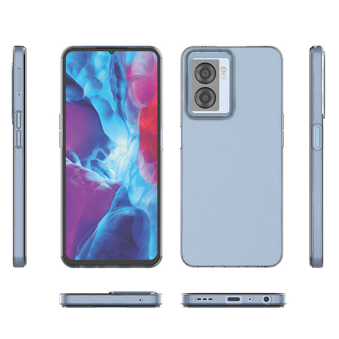 Ultra průhledné 0,5mm obal Oppo A57 5G / A57 / A77 5G / A77 / K10 5G, Realme V23 5G / Narzo 50 5G / Q5i 5G tenké průhledné pouzdro