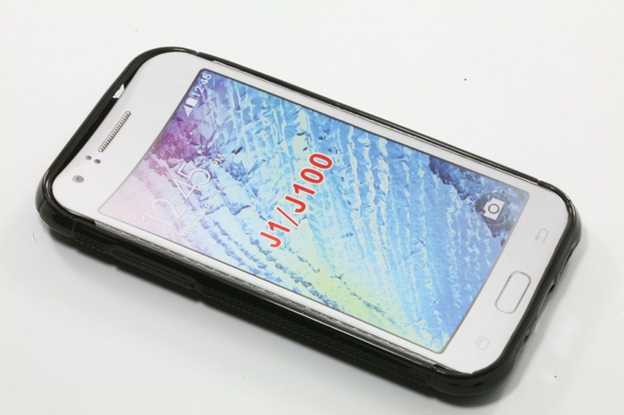 Coque S-LINE pour Samsung Galaxy J1 Noir Coque