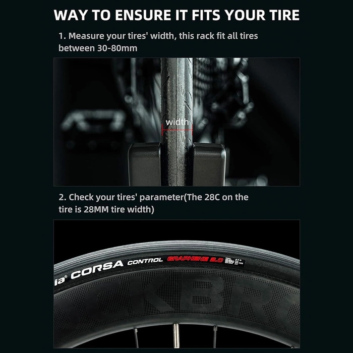 Portabiciclette Rockbros 27210013001 - nero