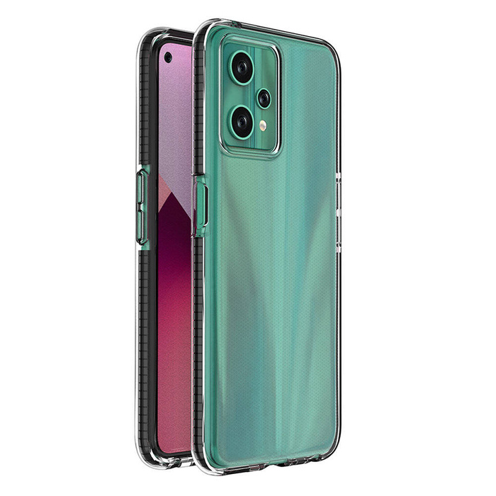 Spring Case obal Realme 9 Pro silikonový kryt s rámečkem černý